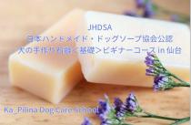 資格取得へ！JHDSA公認犬の手作り石鹸＜ビギナーコース＞